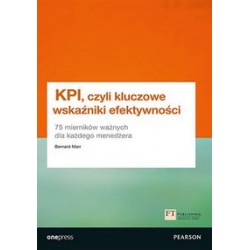 KPI czyli kluczowe wskaźniki efektywności Bernard Marr motyleksiążkowe.pl