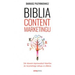 Biblia content marketingu Dariusz Puzyrkiewicz motyleksiążkowe.pl