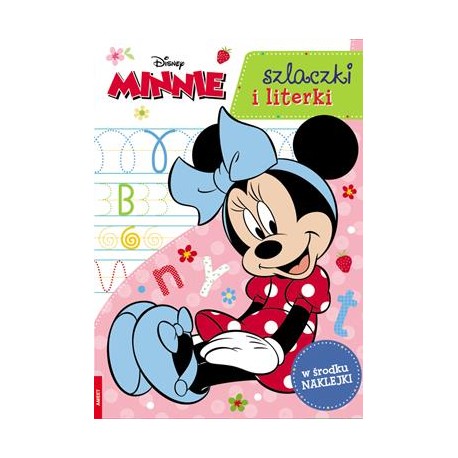 Minnie Szlaczki i literki motyleksiążkowe.pl