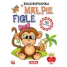 Kolorowanka Małpie figle