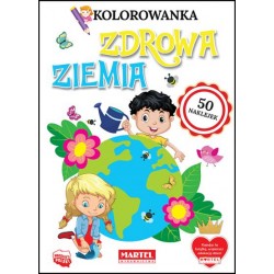 Kolorowanka Zdrowa ziemia motyleksiążkowe.pl