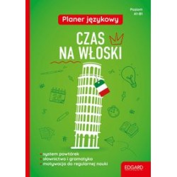 Czas na włski Planer językowy Poziom A1-B1 motyleksiązkowe.pl