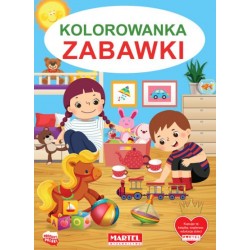 Kolorowanka Zabawki motyleksiązkowe.pl