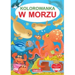 Kolorowanka W morzu motyleksiązkowe.pl