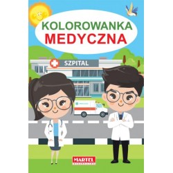 Kolorowanka Medyczna motyleksiązkowe.pl