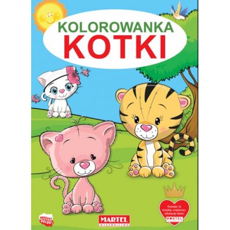 Kolorowanka Kotki motyleksiążki.pl