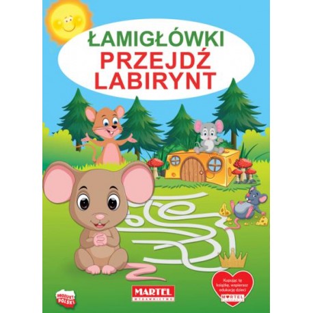 Łamigłówki Przejdź labirynt motyleksiążkowe.pl