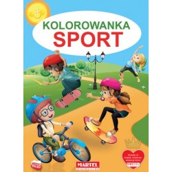 Kolorowanka Sport motyleksiążkowa.pl