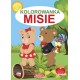 Kolorowanka Misie motyleksiązkowe.pl