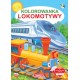 Kolorowanka Lokomotywy motyleksiązkowe.pl