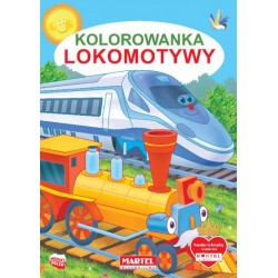 Kolorowanka Lokomotywy motyleksiązkowe.pl
