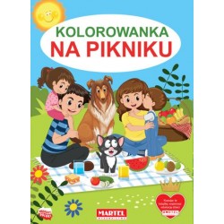Kolorowanka Na pikniku motyleksiązkowe.pl