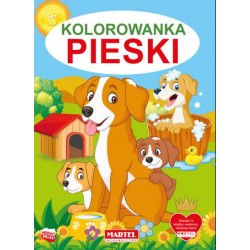 Kolorowanka Pieski motyleksiązkowe.pl