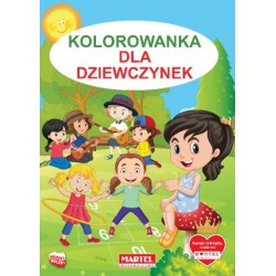Kolorowanka dla dziewczynek motyleksiązkowe.pl