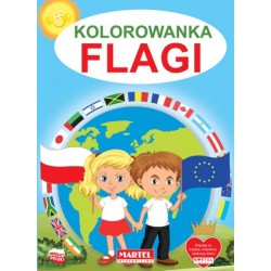 Kolorowanka Flagi motyleksiązkowe.pl