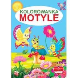 Kolorowanka Motyle motyleksiązkowe. pl