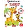 Kolorowanka Żyrafy