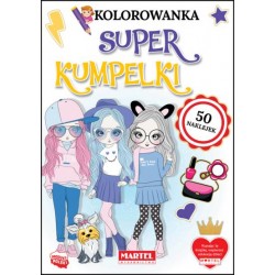 Kolorowanka Super Kumpelki motyleksiązkowe.pl