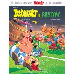 Asteriks u Brytów Rene Goscinny Albert Uderzo motyleksiązkowe.pl