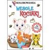 Kolorowanka Wesołe kociaki