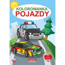 Kolorowanka Pojazdy motyleksiązkowe.pl
