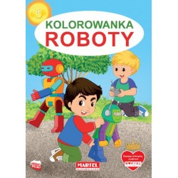 Kolorowanka Roboty motyleksiązkowe.pl