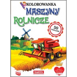Kolorowanka Maszyny rolnicze motyleksiążkowe.pl