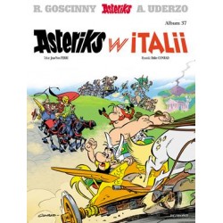 Asteriks w Italii Rene Goscinny Albert Uderzo motyleksiązkowe.pl