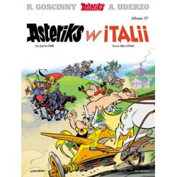 Asteriks w Italii Rene Goscinny Albert Uderzo motyleksiązkowe.pl