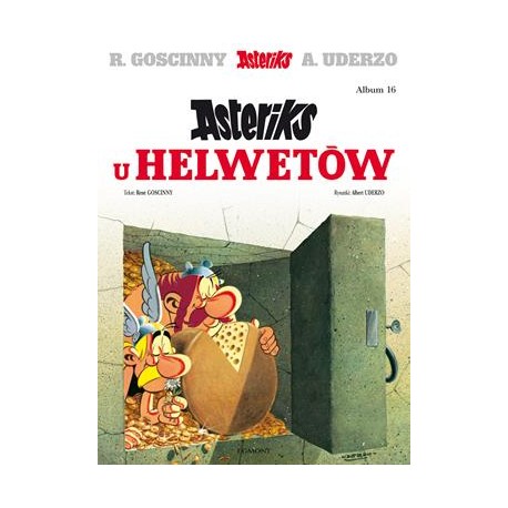 Asteriks u Helwetów Rene Goscinny Albert Uderzo motyleksiązkowe.pl
