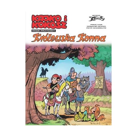 Kajko i Kokosz Królewska Konna Janusz Christa motyleksiązkowe.pl