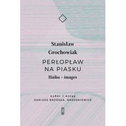 Perłopaw na piasku Haiku - images Stanisław Grochowiak motyleksiązkowe.pl