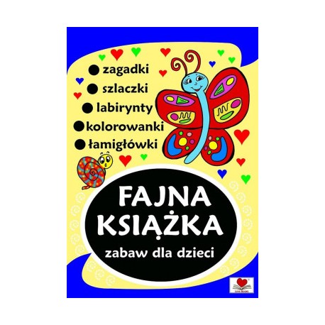 Fajna książka zabaw dla dzieci motyleksiązkowe.pl