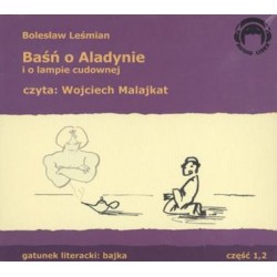 Baśń a Aladynie i o lampie cudownej audiobook Bolesław Leśmian motyleksiązkowe.pl