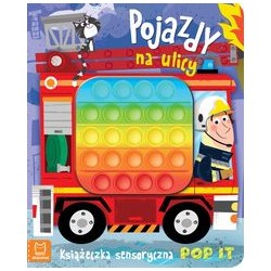 Pojazdy na ulicy Książeczka sensoryczna