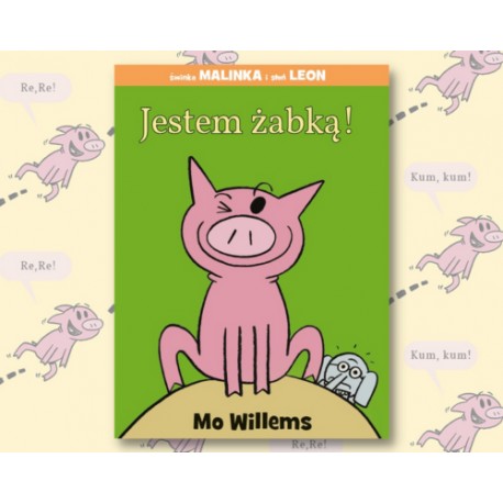 Jestem żabką Mo Willems motyleksiązkowe.pl