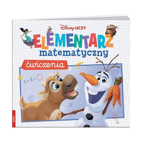 Disney uczy Elemenarz matematyczny ćwiczenia motyleksiążkowe.pl