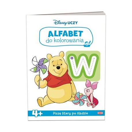 Disney uczy Alfabet do kolorowania motyleksiążkowe.pl