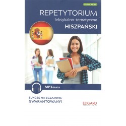 Hiszpański Repetytorium leksykalno-tematyczne poziom A2-B1 motyleksiążkowe.pl