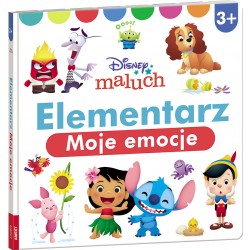 DISNEY MALUCH ELEMENTARZ EMOCJE motyleksiązkowe.pl