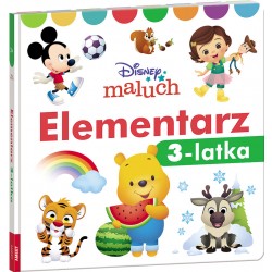 DISNEY MALUCH ELEMENTARZ 3 LATKA motyleksiązkowe.pl