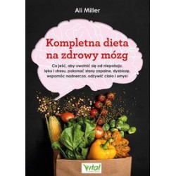 Kompletna dieta na zdrowy mózg Ali Miller motyleksiązkowe.pl