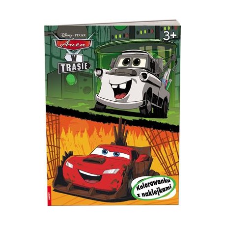 Disney Pixer Auta w trasie motyleksiązkowe.pl