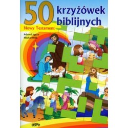 50 krzyżówek biblijnych Nowy Testament Adam Ligęza Michał Wilk motyleksiązkowe.pl