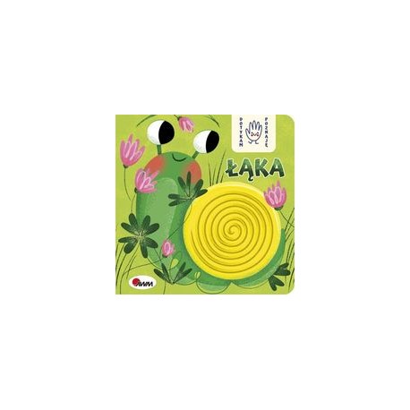 Dotykam Poznaję Łąka motyleksiążkowe.pl