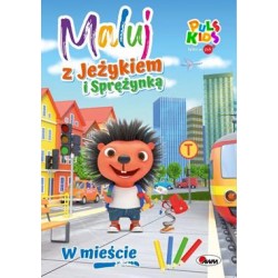 Maluj z Jeżykiem i Sprężynką W mieście motyleksiążkowe.pl