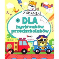 Zadania dla bystrzaków przedszkolaków 4 motyleksiążkowe.pl