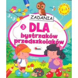 Zadania dla bystrzaków przedszkolaków 3 motyleksiążkowe.pl