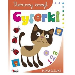 Pierwszy zeszyt Cyferki motyleksiązkowe.pl