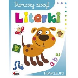 Pierwszy zeszyt Literki motyleksiązkowe.pl